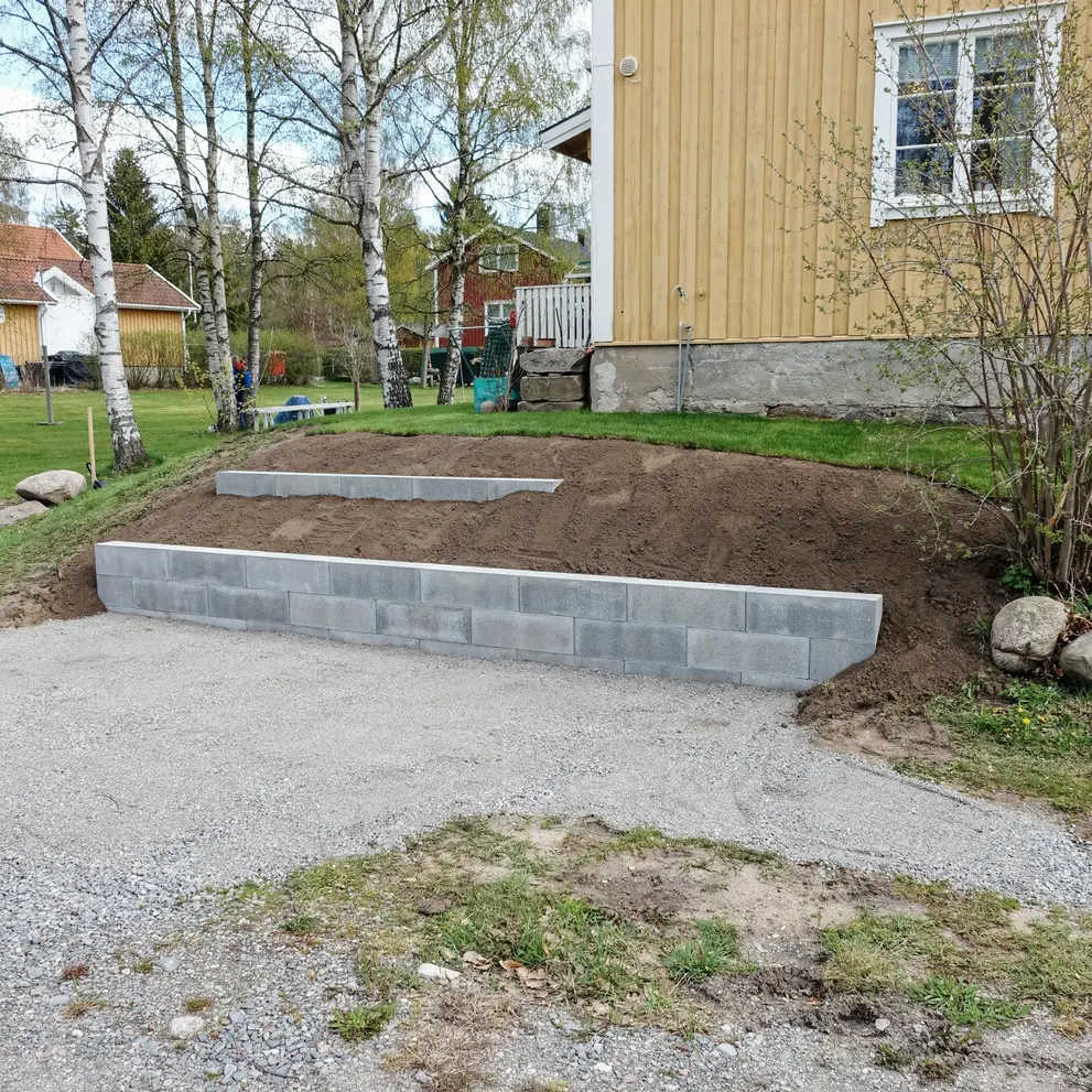 bygga stodmur till tradgarden i johanneshov enskede arsta stockholm